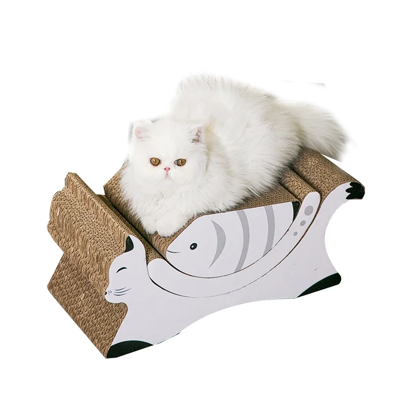 

High Quality Kelly Pet Scratching Board Eco-friendly Corrugated Claw Cat Scratching Board, As picture