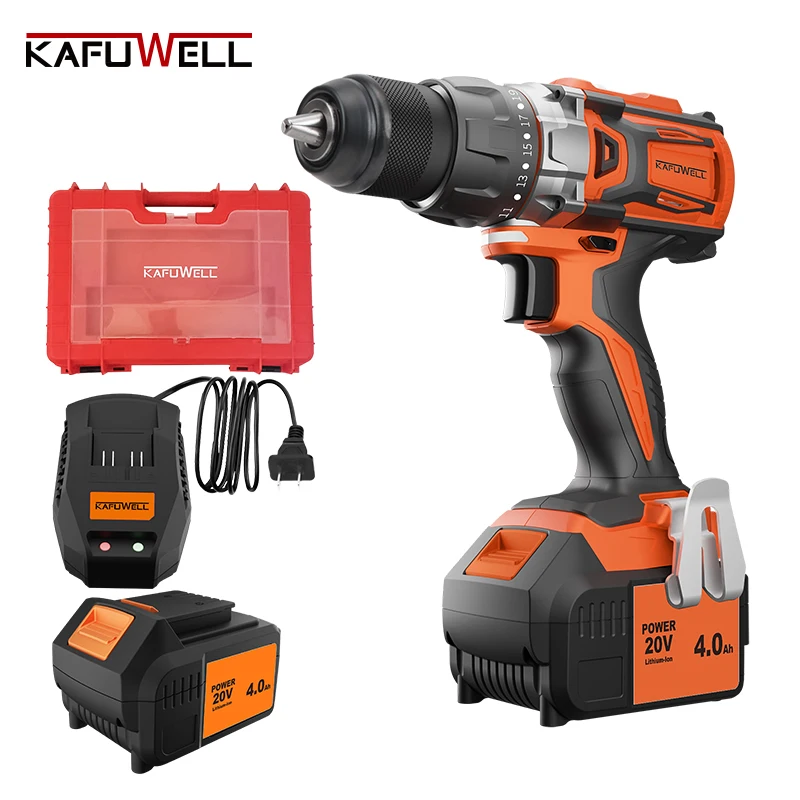 

KAFUWELL PA4529H High Power Multifunction Torque Electric Drill High Power Double Reduction Electric Hand Drill For Perforator