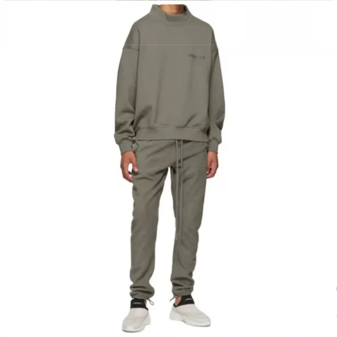 

Fear of God Essentials high collar female fleece Half high collar sweater fear of god best quality