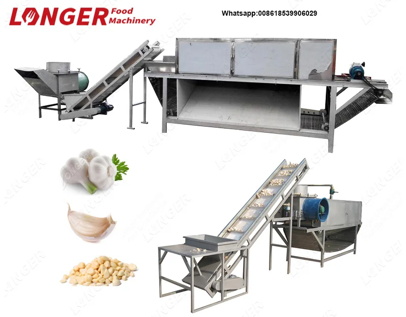 LONGER High Quality Garlic Separator/Garlic Breaker and Peeler Machine/Garlic Peeling Machine