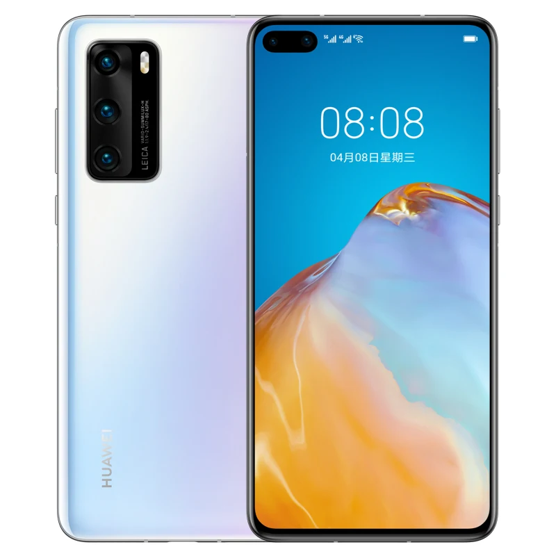 

HuaWei P40 5G Smart Phone Kirin 990 Android 10.0 6.1" 2340X1080 8GB RAM 50.0MP+32.0MP+16.0MP+8.0MP 5G Phone