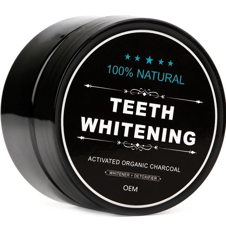 

All Natural Activated Charcoal Teeth Whitening Powder Natural Coconut Teeth Whitener No Hurt on Enamel Teeth