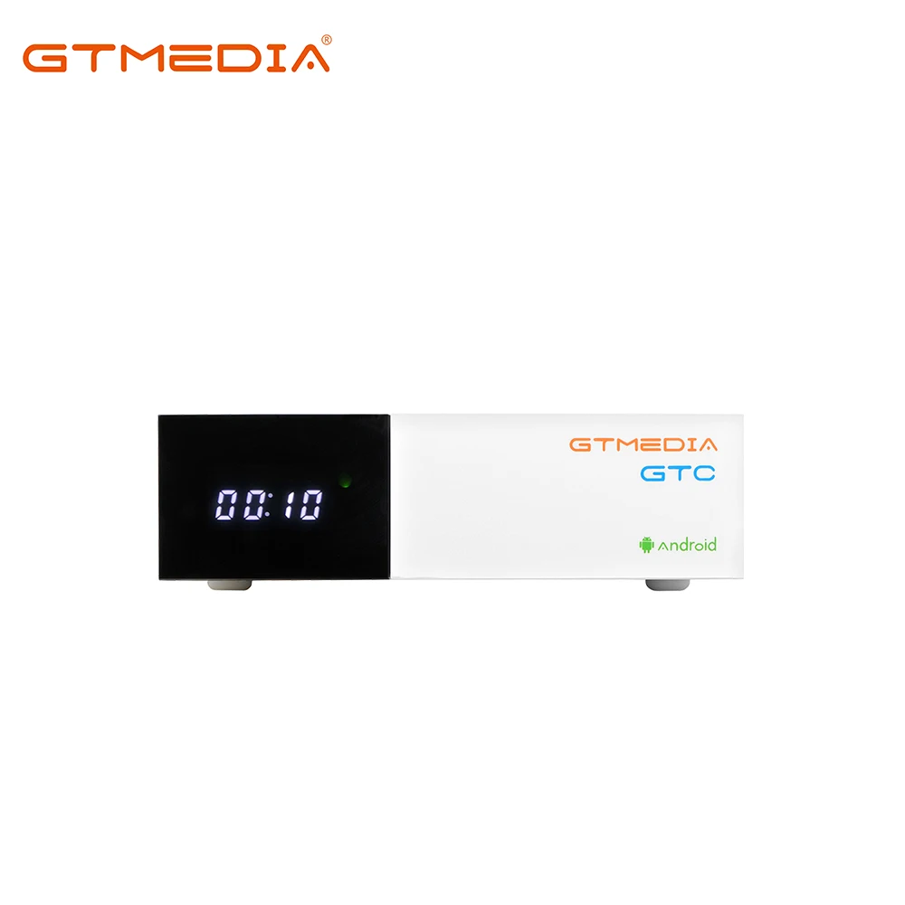 2018 GTMedia GTC Android 6.0 2+16GB HEVC Cccam PowerVu DVB S2 T2 C Brazil ISDBT Decoder satellite receiver 4k