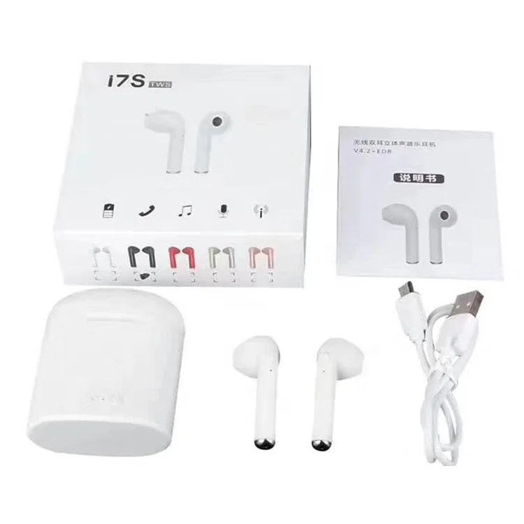 2020 Twin wireless earphones BT 5.0 tws i7s mini earphones headphones i9s mini i7s earbuds with charging box