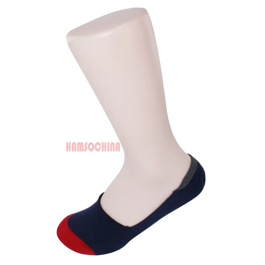 

Custom invisible socks with gel inside heel, Customized color