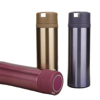 

Mikenda Drink Bottle Stainless Steel Bounce Lid Bottles Water Travel Vacuum Flask, Customized