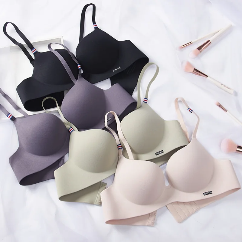 
Shopee hot sale Bra set without wire for women with matching panty 