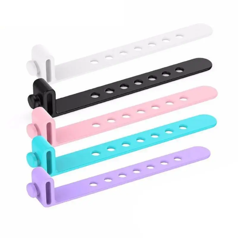 

ORICO SG-RH5 5pcs Silicone Tape Data Cable Earphones Storage Line Strap Bar
