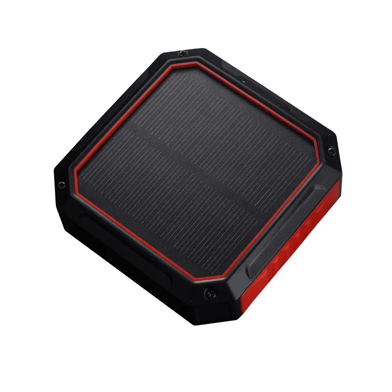 

Small Portable Mobile Phone Charger Powerbank 10000 mah Usb Solar Charger, Black/white/red/orange