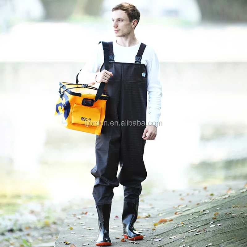 fishing suit with boot