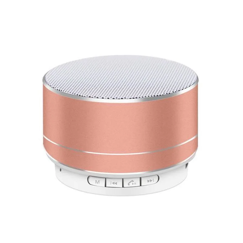 

A10 colorful LED MINI Speaker with TF USB Wireless speaker Portable Music Sound Box, Gold,silver, black,blue,red