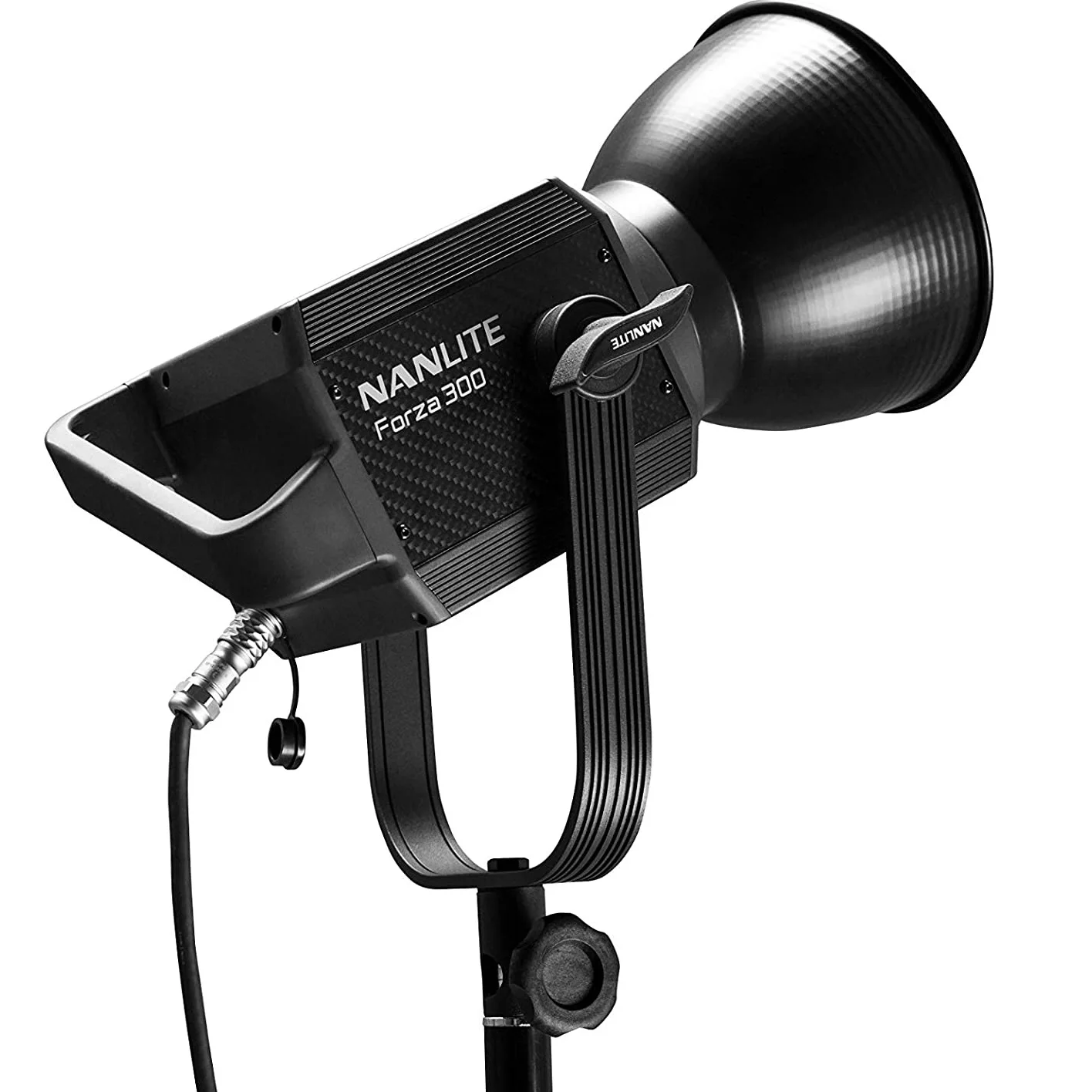 

Nanlite Forza 300 LED Monolight COB LED Photographic Lighting 300w 5600K CRI 98 TLCI 95 Is Used for Outdoor Shooting