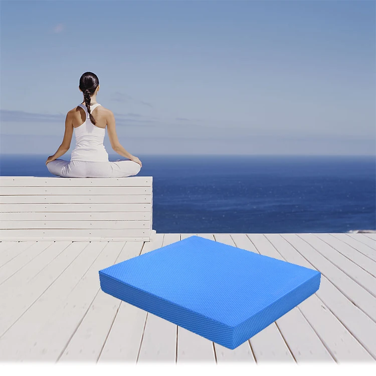 

Selfree Fitness Gymnastics Training Balance Pad Cushion Home Ankle Recovery Knee Pain Accessories Non Slip Unisex Yoga Mat 2020