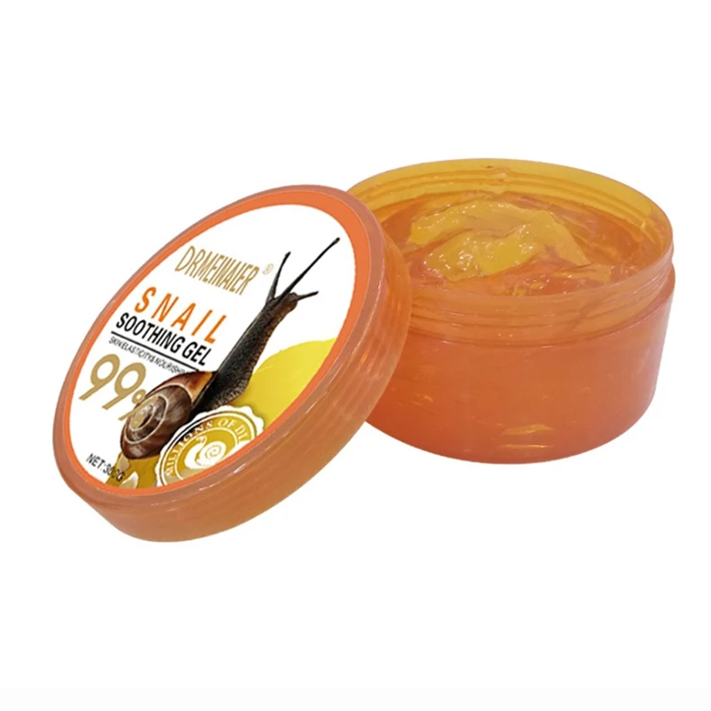 

snail soothing gel cream skin repair snail gel, Transparent