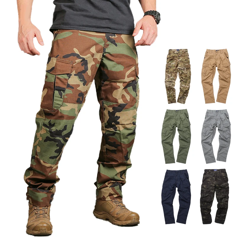 

Emersongear Water Repellent Camouflage military Trousers Camo Cargo Pants Tear-Resistant Sports Nylon Men Track Pants, Cb/mc/ mcbk /navy/ rg /wg