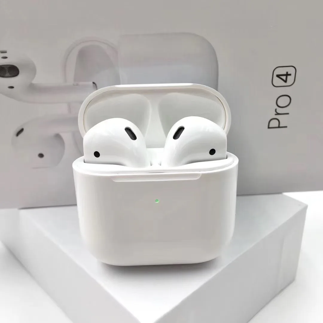 

2021 Amazon top-selling TWS PRO 4 BT5.0 Siri Earphone touch-controlled Earphone Wireless Earphone Pro4 TWS, White