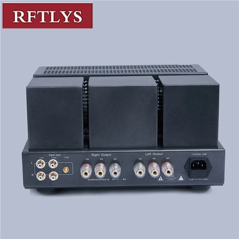 Rftlys A2 Kt88 Integrated Tube Amplifier With 12au7 Lamp Amp & Bt