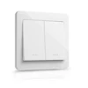 China 2 gang 1 road hotel residential universal wall-mounted light switch side by side light switch
