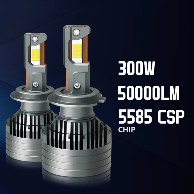 

Factory New Design High Power pro 300w 50000lm Car Led Headlight H7 H11 H4 Car Led Headlight Bulb