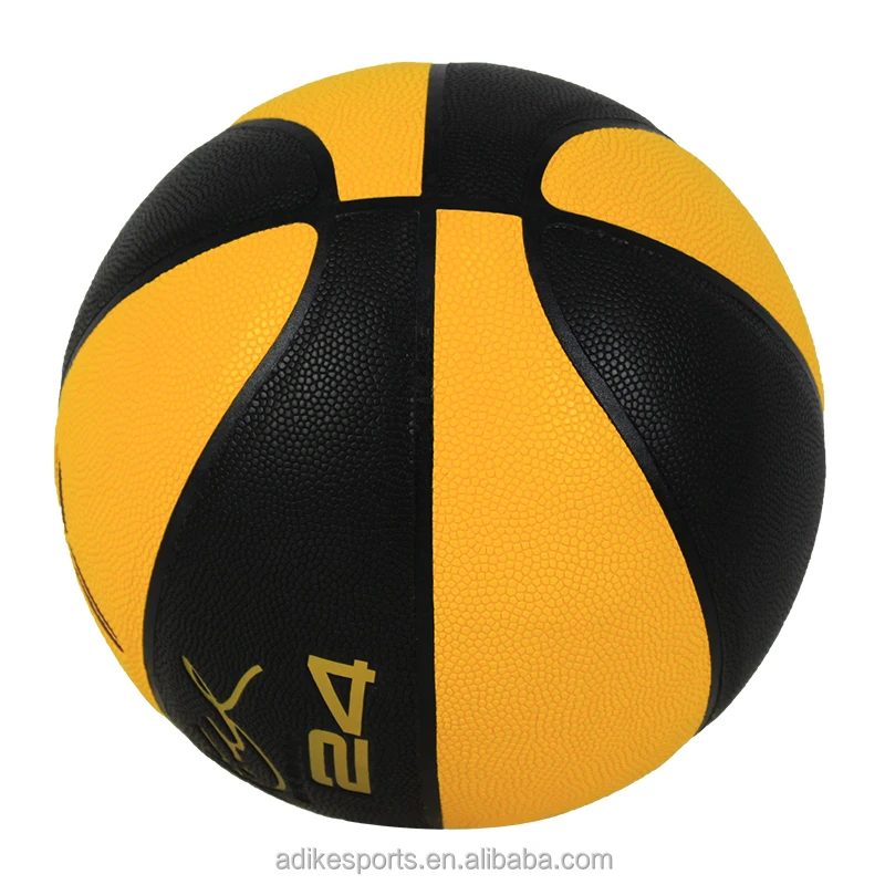 

adike Hot Sales balon de basquetbol pu laminated reversible basketball, Custom personality color