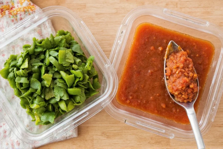 Freezing Sofrito Cubes
