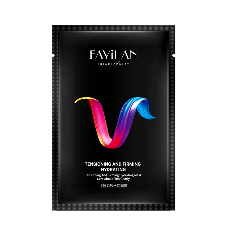 

Reduce Double Chin Hydrogel Fabric V Line Shape Lifting Slim Face Mask Line Slimming Up Cheek Mask