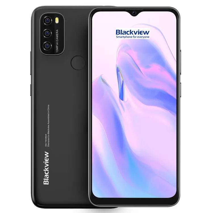 

Telefono movil Blackview A70 3GB+32GB Mobile Phone Face ID & Fingerprint Identification 6.517 inch Android 11 Smart Celulares