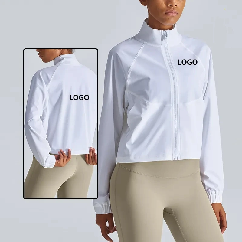 

Iron-free Fall Winter Sports Jacket High Collar Casual Loose Sweatsuit Plus Size Women's Outdoor Jackets