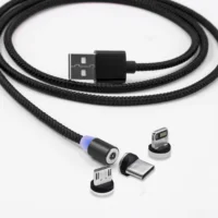 

CFT-M232 Type-C Micro fast LED Magnetic usb cable charger with quick charging