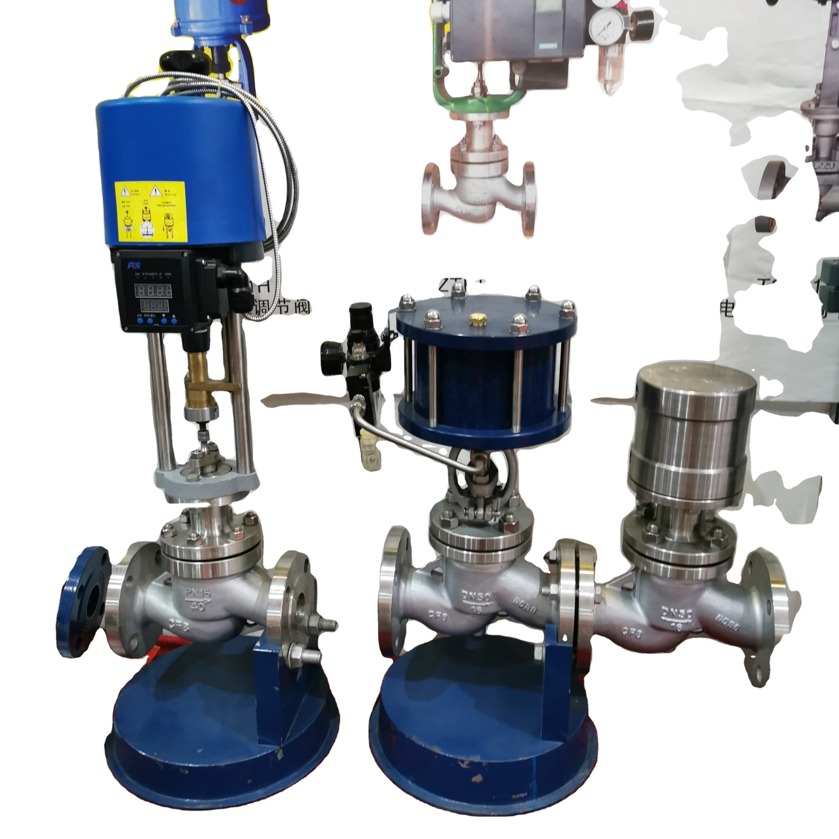 

DN50 stainless steel Electric head globe valve
