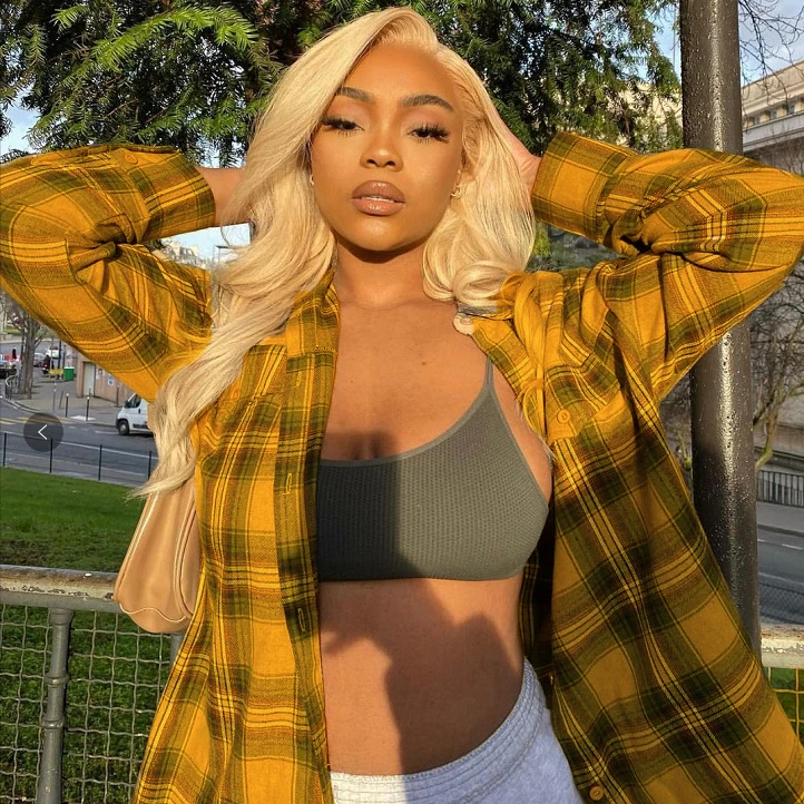 

2021 Spring Summer Women Clothing Plaid Long Sleeve Blouse Ladies Top Shirt Turndown Overshirts, Green,pink,yellow
