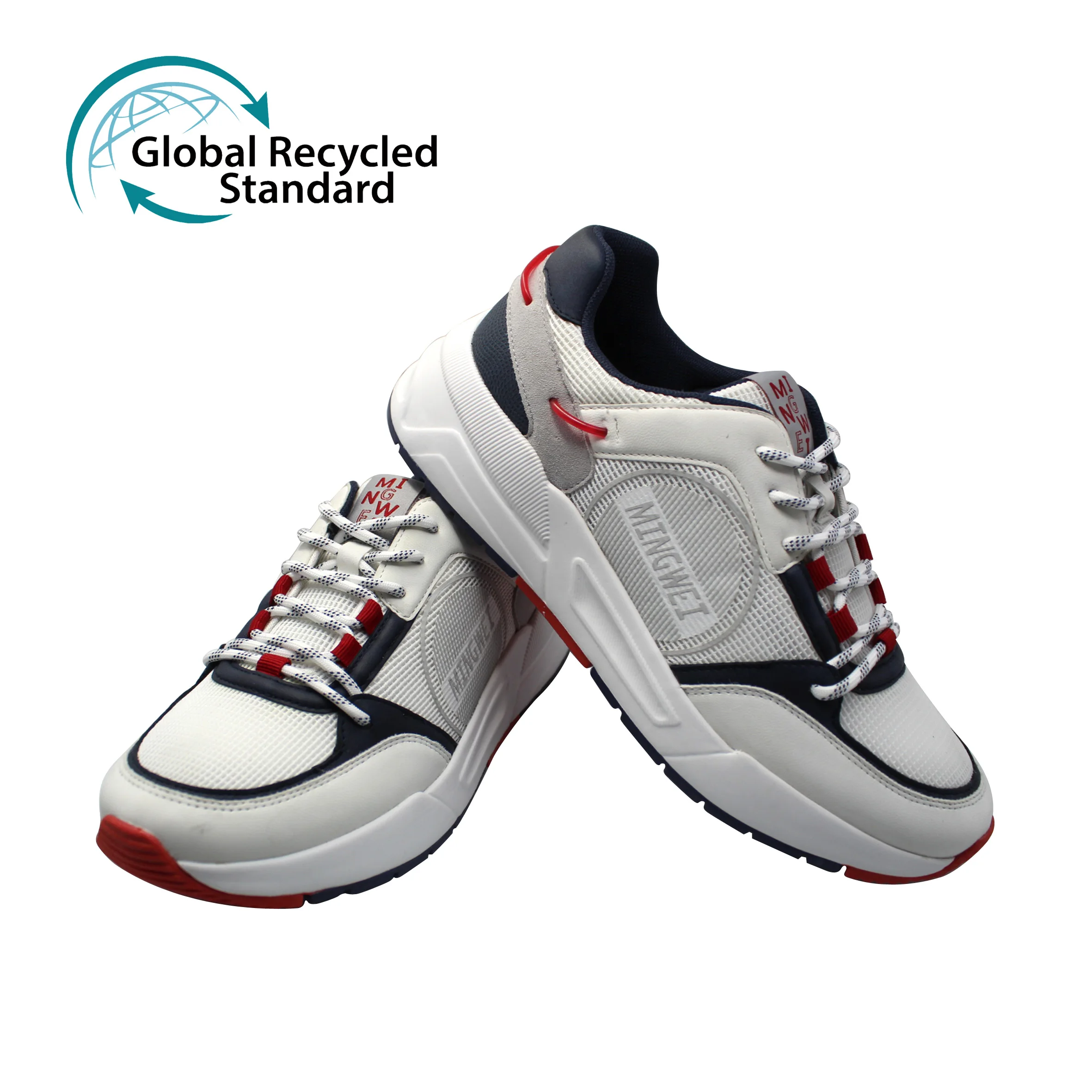 

Breathable mesh fly line shoes Casual Lifestyle Fashion sneaker Men Shoes, White