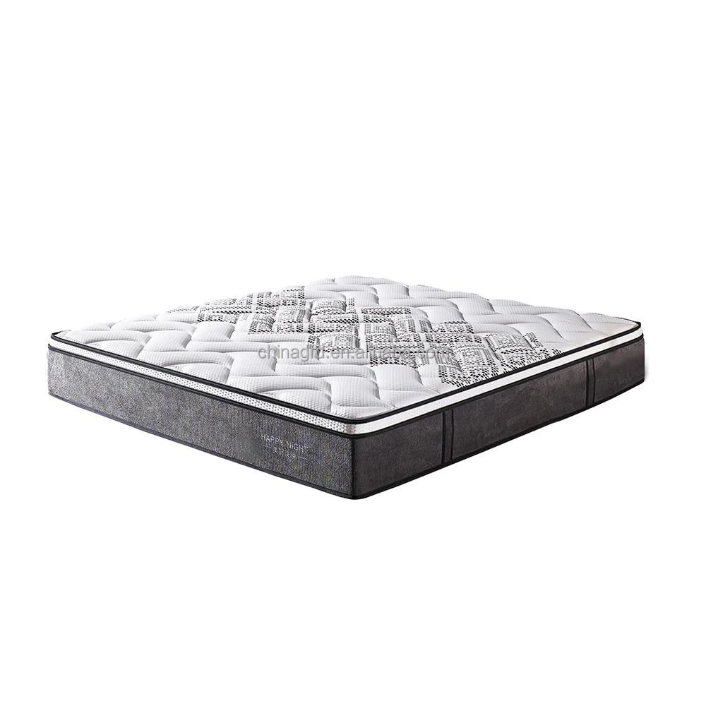 

Hypo-allergenic foam queen bed roll in box pocket spring mattress roll up pocket spring queen mattress in a box