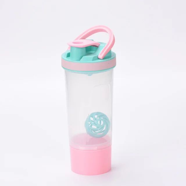 

Mikenda BPA free New Style Shaker Outdoor Travel Portable Drinkware Tritan Plastic Whey Protein Powder Sport Shaker Bottle