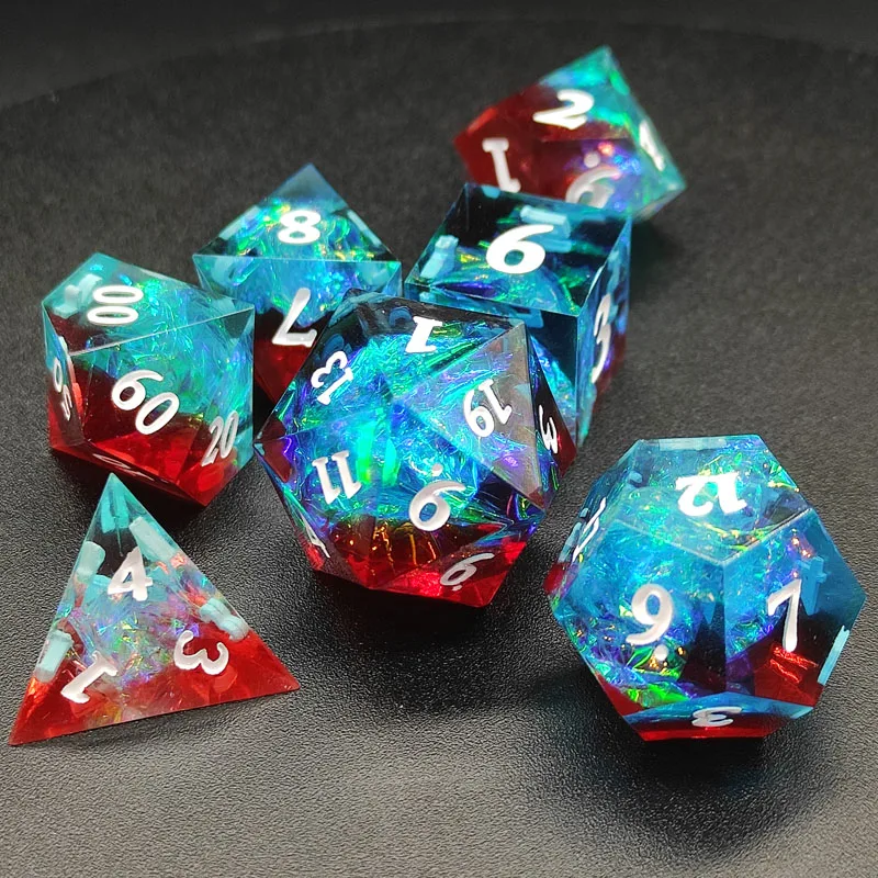 

Factory direct sales resin dice DND role playing RPG board game entertainment dice