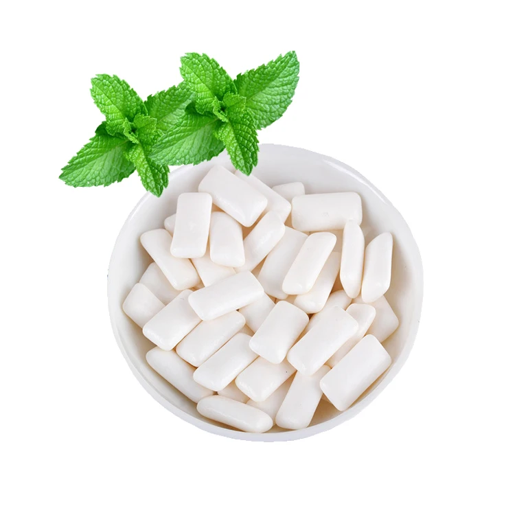 
wholesale customized any candies supplier natural gums base xylitol sugar free mint flavor chewing gum 
