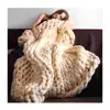 Wholesale Dyed Merino Wool Roving / Superfine 23 Micron Super Chunky Yarn
