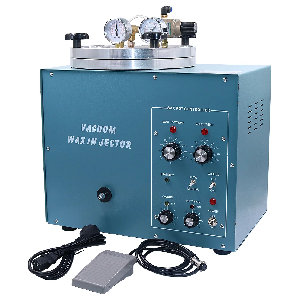 

Automatic Wax Injection Machine Equipment For Jewelry Casting Making Pressure Wax Injector Vacuum Wax Casting Machine