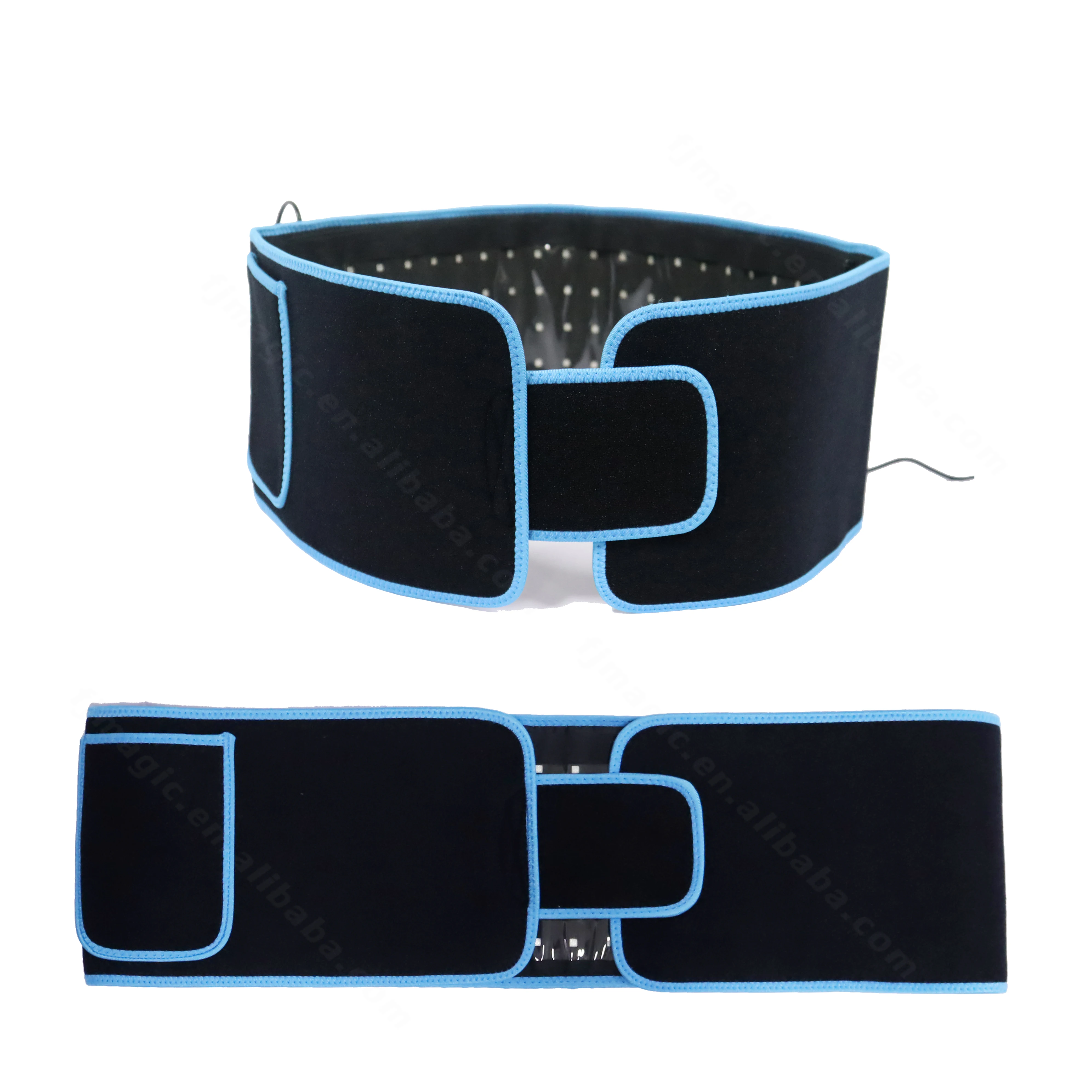 

Annual popular red light infrared slimming physiotherapy belt, Black