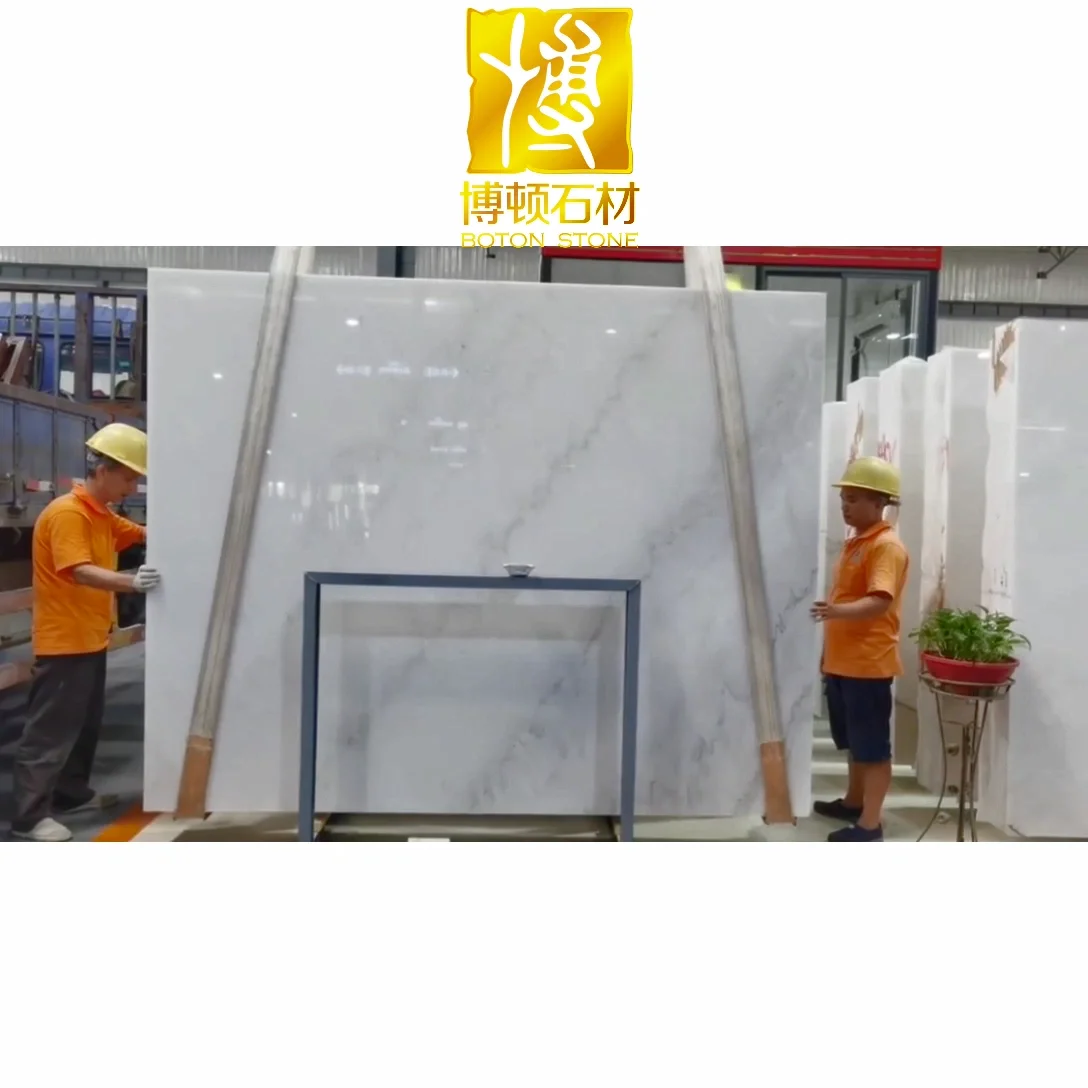 Cheapest Chinese Guangxi White Marble Big Natural White Marble Floor