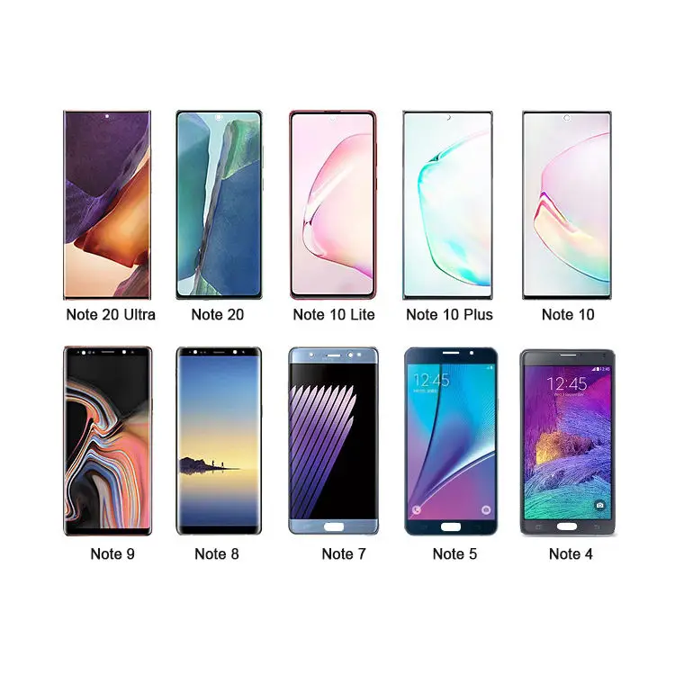 mobile phone lcds for samsung galaxy note 10 plus 10+ lite 5g 20 ultra 9 8 5 4 3 replacement original screen display