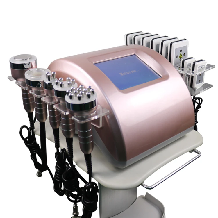 

2022 CE Approved 6 In 1Lipocavitation Radiofrequency Cavitation Lipocavitation 40k For Beauty Salon Home Use