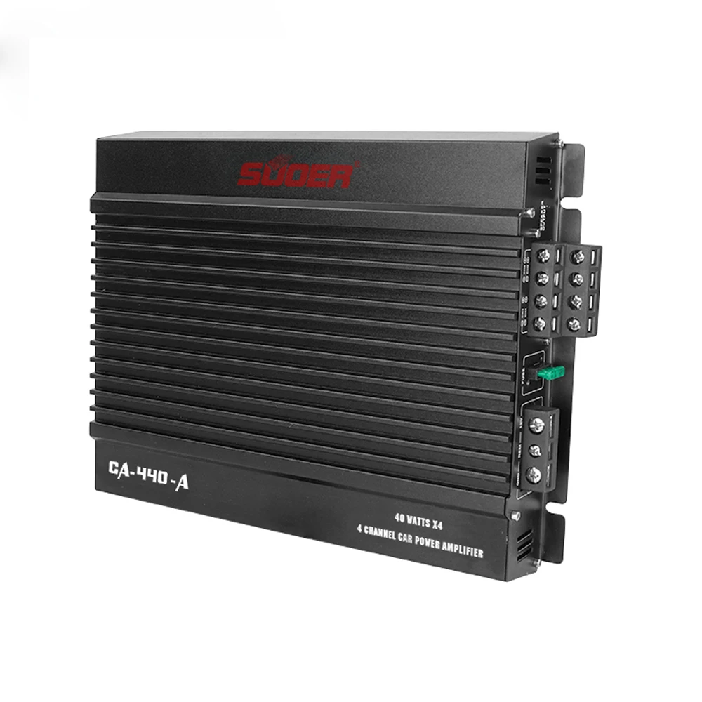 

Suoer CA-440-A 4 channel professional car amplifier power sound car amplifier