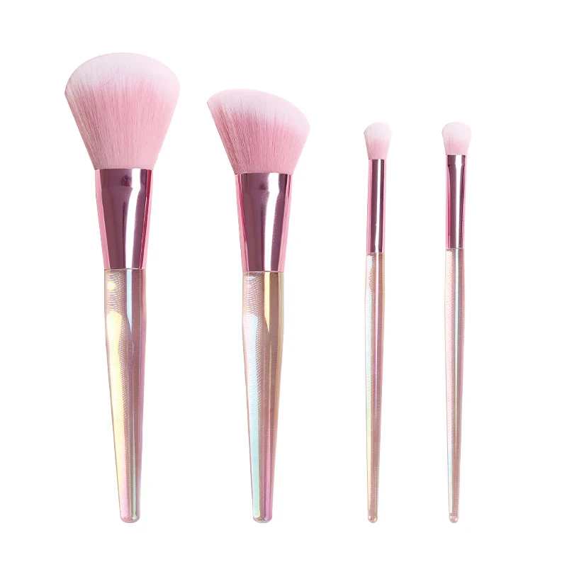 

Professional makeup face brush set with low price, Pink