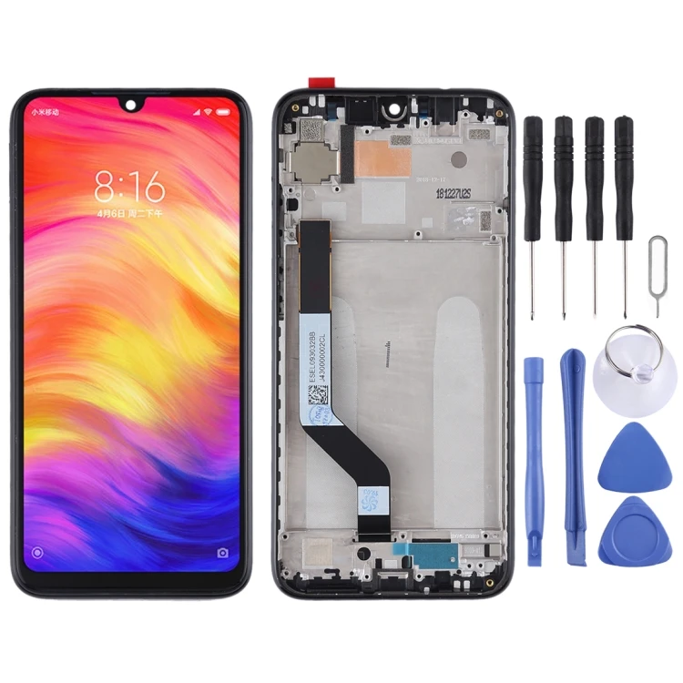 

LCD Screen and Digitizer Full Assembly with Frame for Xiaomi Redmi Note 7 Redmi Note 7 Pro mobile phones