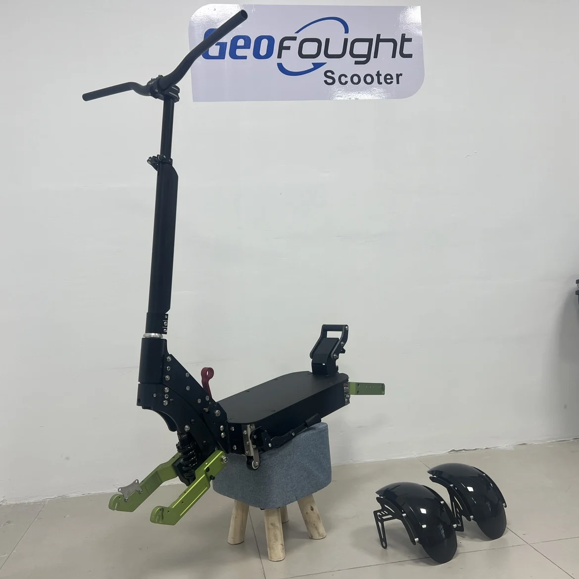 2024 New Style High Endurance Easy to Install Aluminium Alloy Open Size 150mm 11inch Scooter Electric Frame
