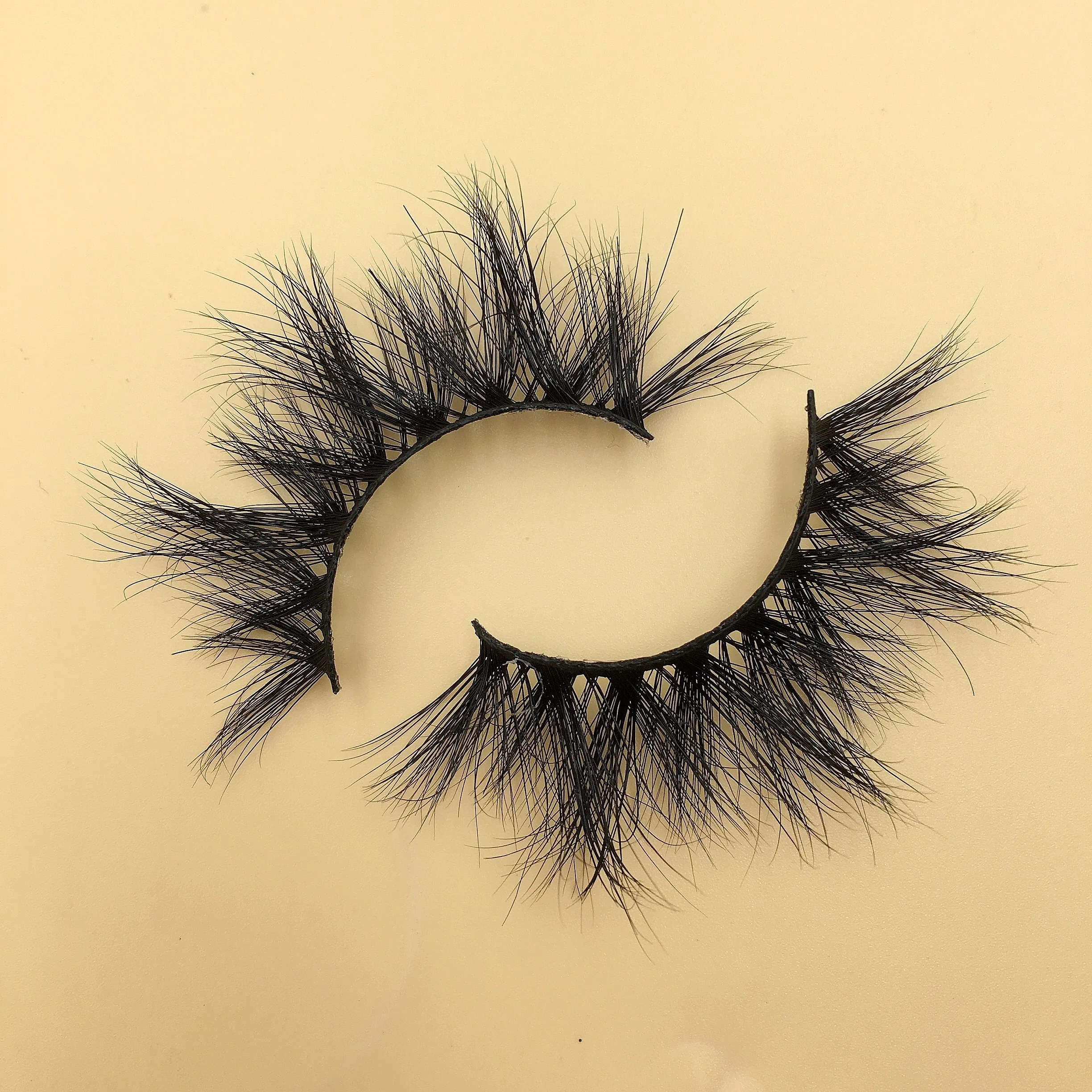 

BEIMI Wholesale Private Label Lash Packaging Box 20mm lashes Vendor Handmade Real Mink Lashes 3d Mink Eyelashes, Natural black