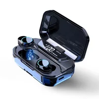 

G02 V5.0 Bluetooth Stereo Earphone Wireless IPX7 Waterproof Touch Earbuds Headset 3300mAh Battery LED Display Type-c Charge Case