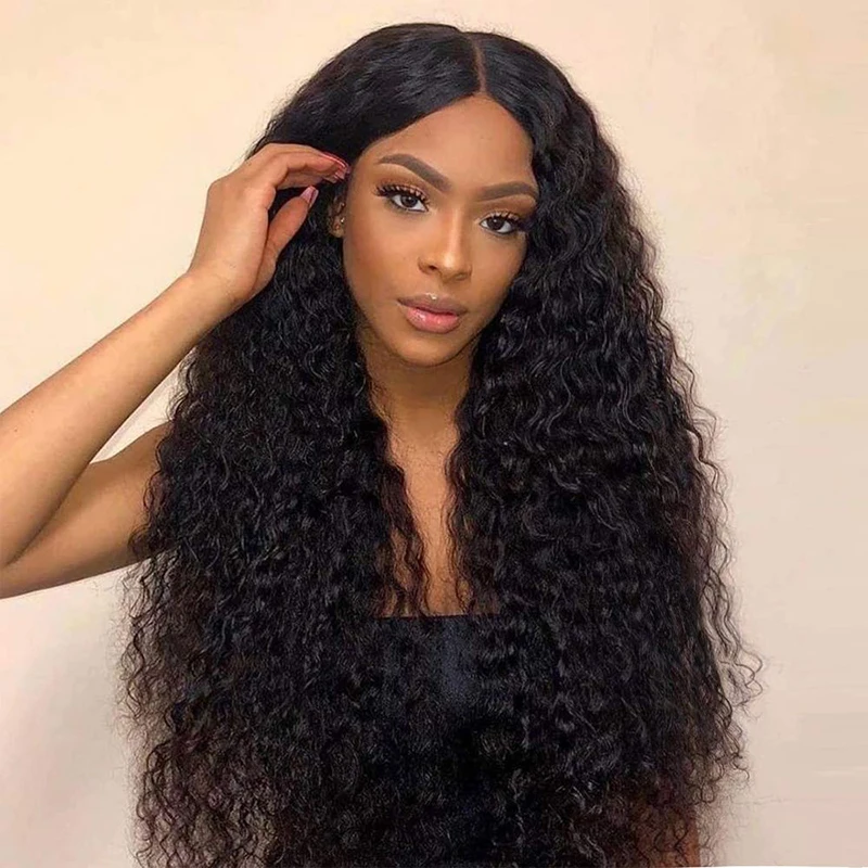 

HEFEI VAST wholesale natural kinky curly lace wig 10a grade virgin raw lace front curly wigs for black women human hair