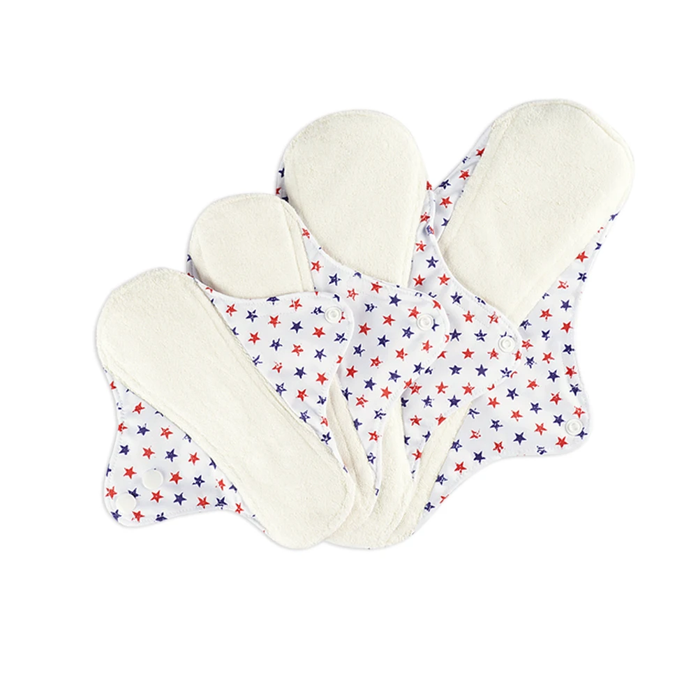 

Amazon Hot Sale Absorbent Reusable Sanitary Pads Eco-friendly Sanitary Napkin Pad Washable Menstrual Cloth Pad for Women